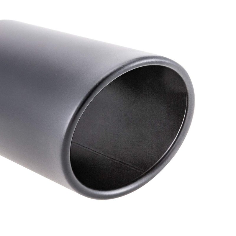 LCGP 5" Inlet Exhaust Tip, 6" Outlet 15" Long Bolt On Stainless Steel Diesel Exhaust Tailpipe Black - Image 4